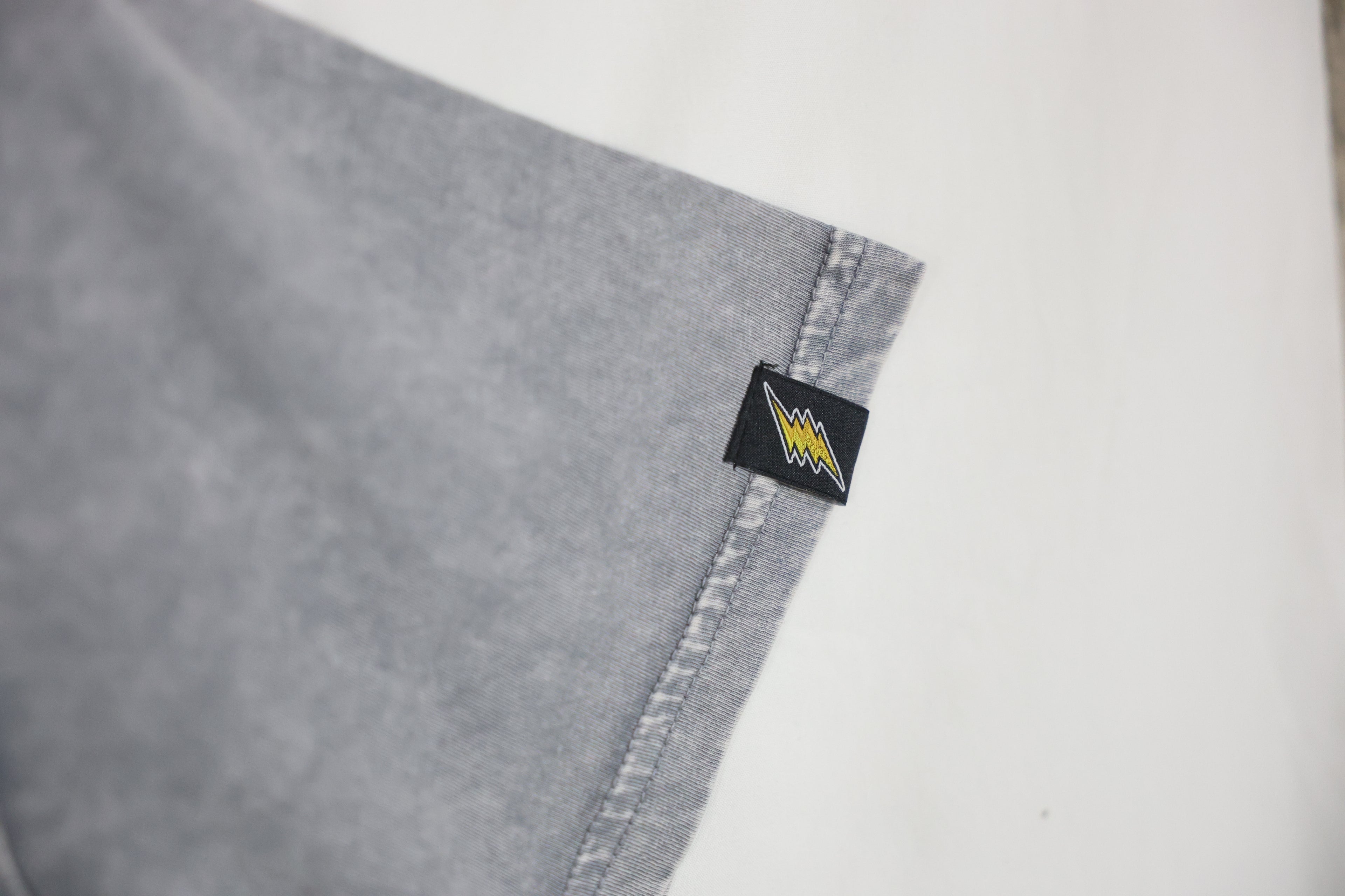 T-Shirt BIGODES - Ash Stone Wash