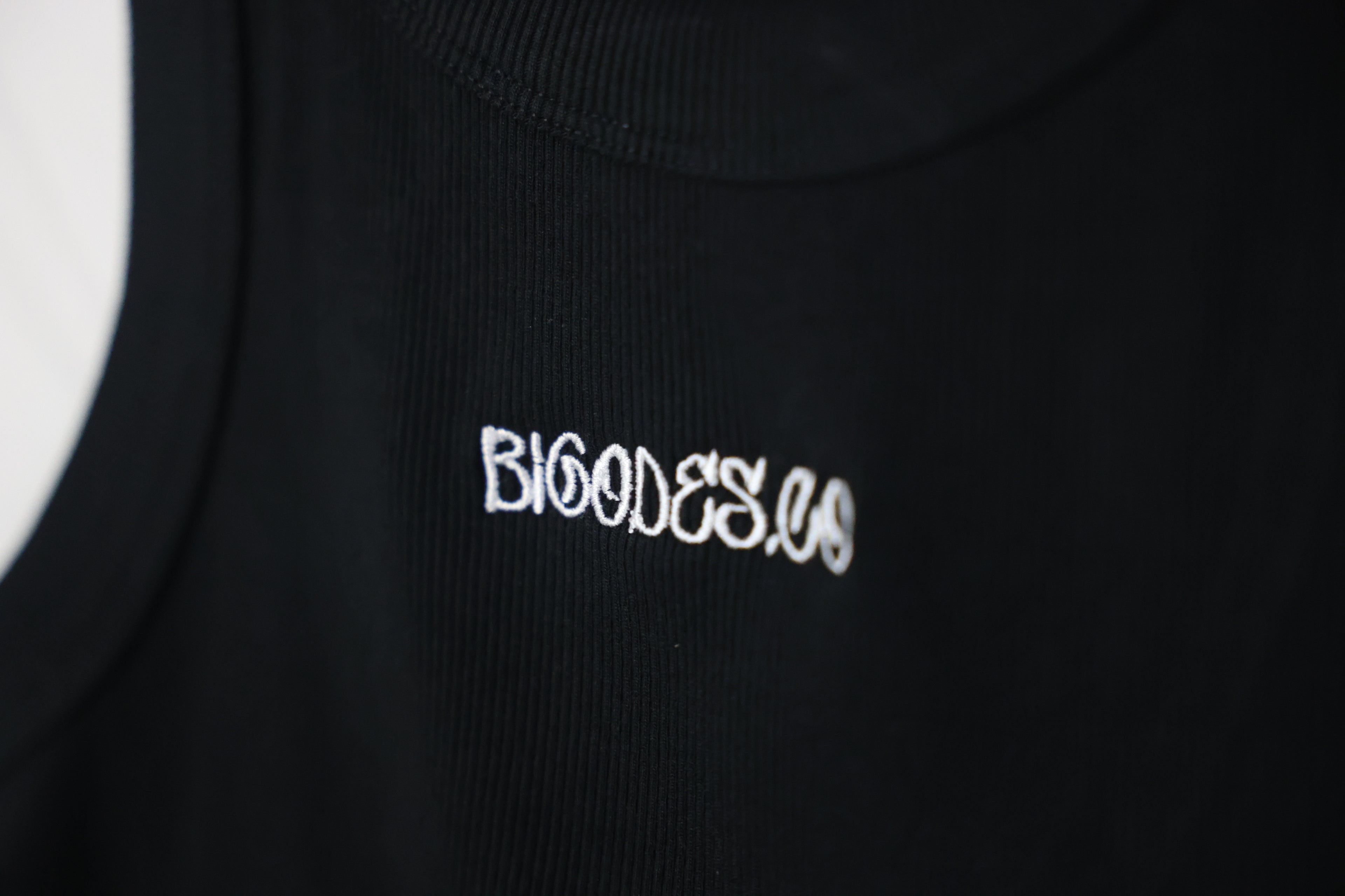 Organic Rib Crop Tank BIGODES - Feminino