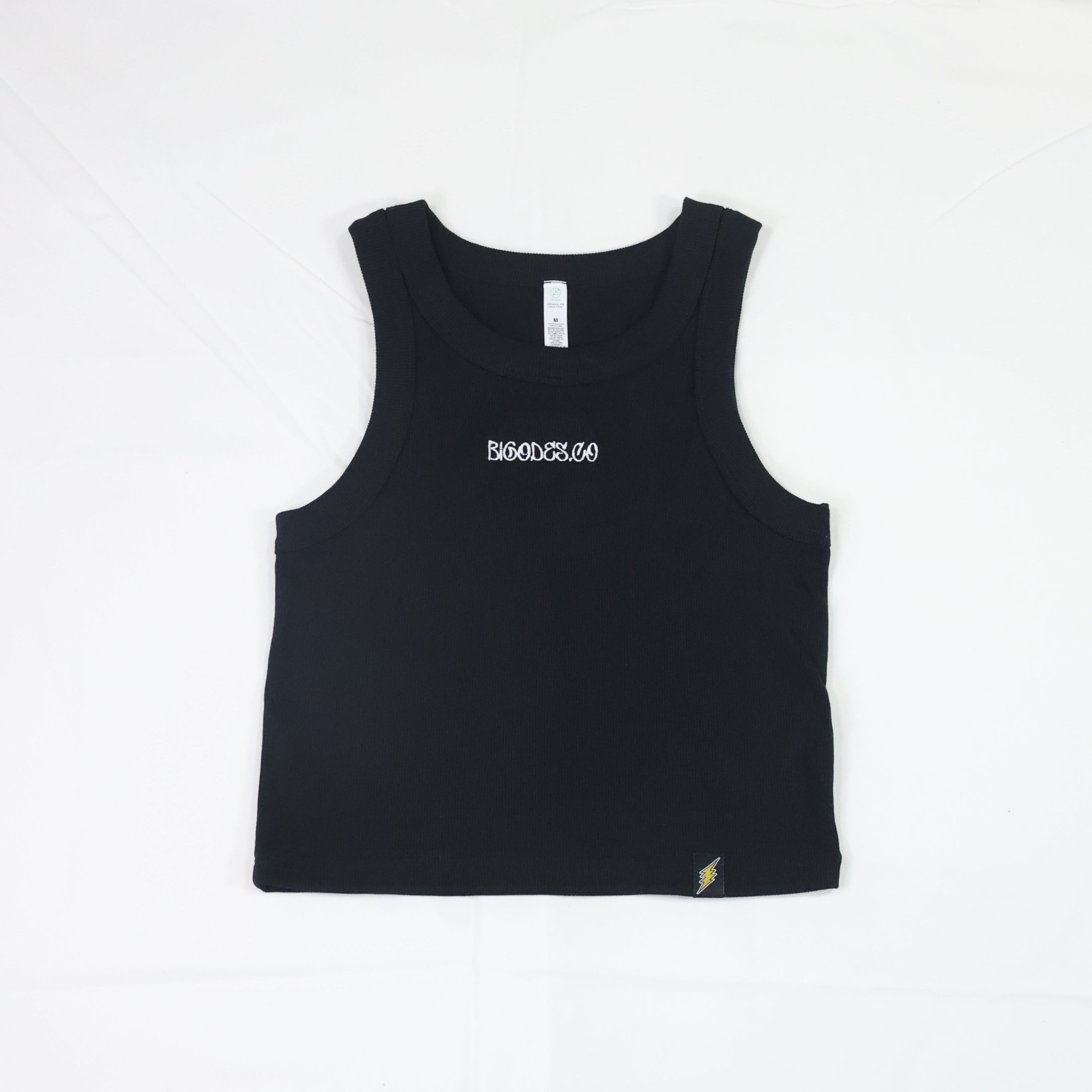 Organic Rib Crop Tank BIGODES - Feminino