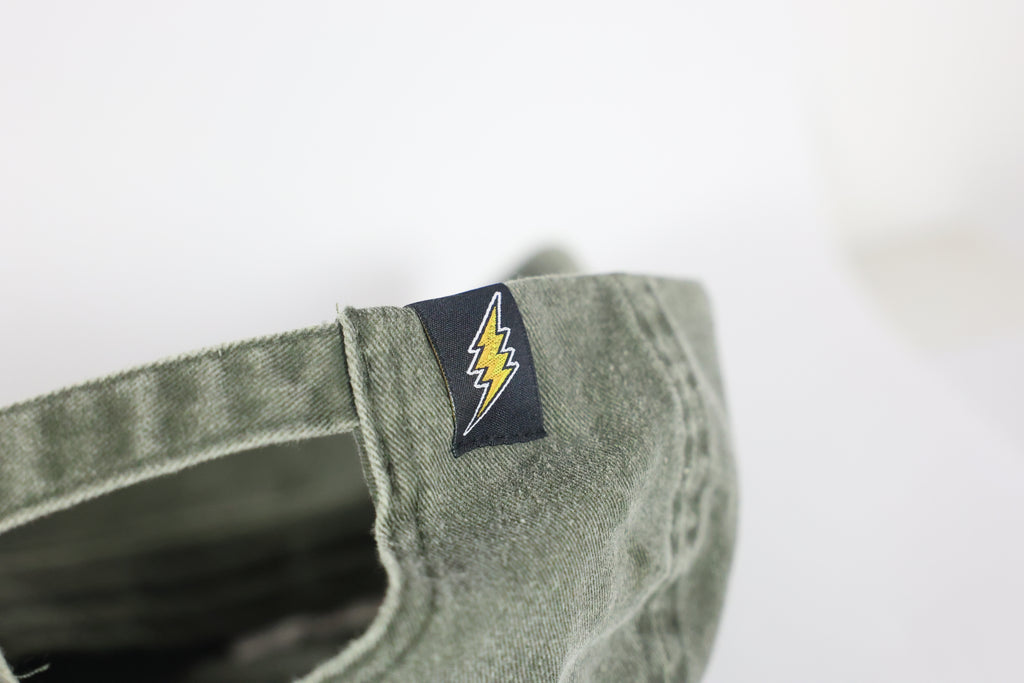 Dad Cap OLIVE BIGODES - Vintage